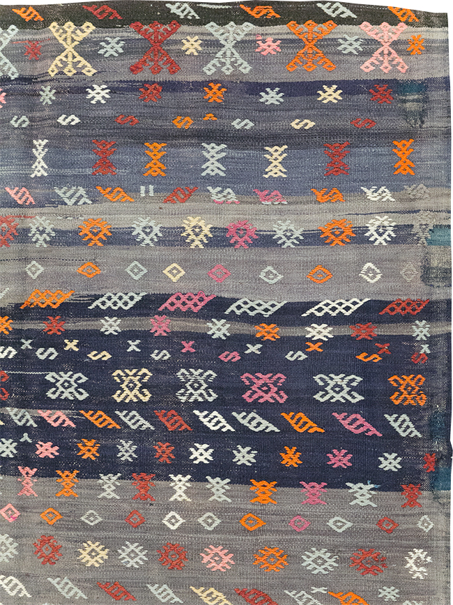 Vintage Turkish Kilim, No.25437 - Gsblank