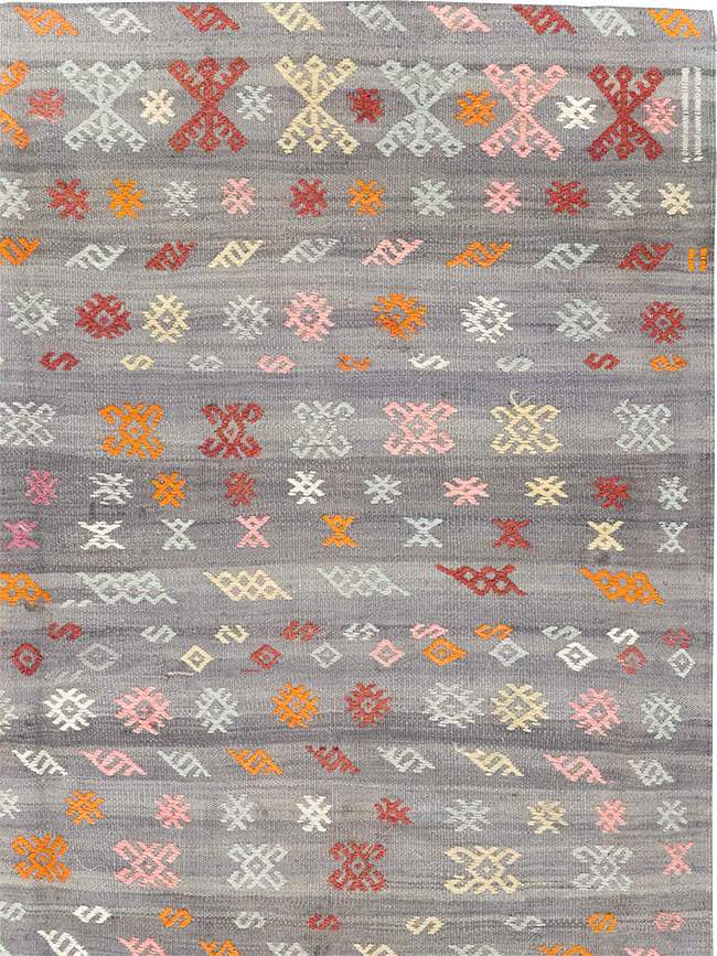 Vintage Turkish Kilim, No.25437 - Gsblank