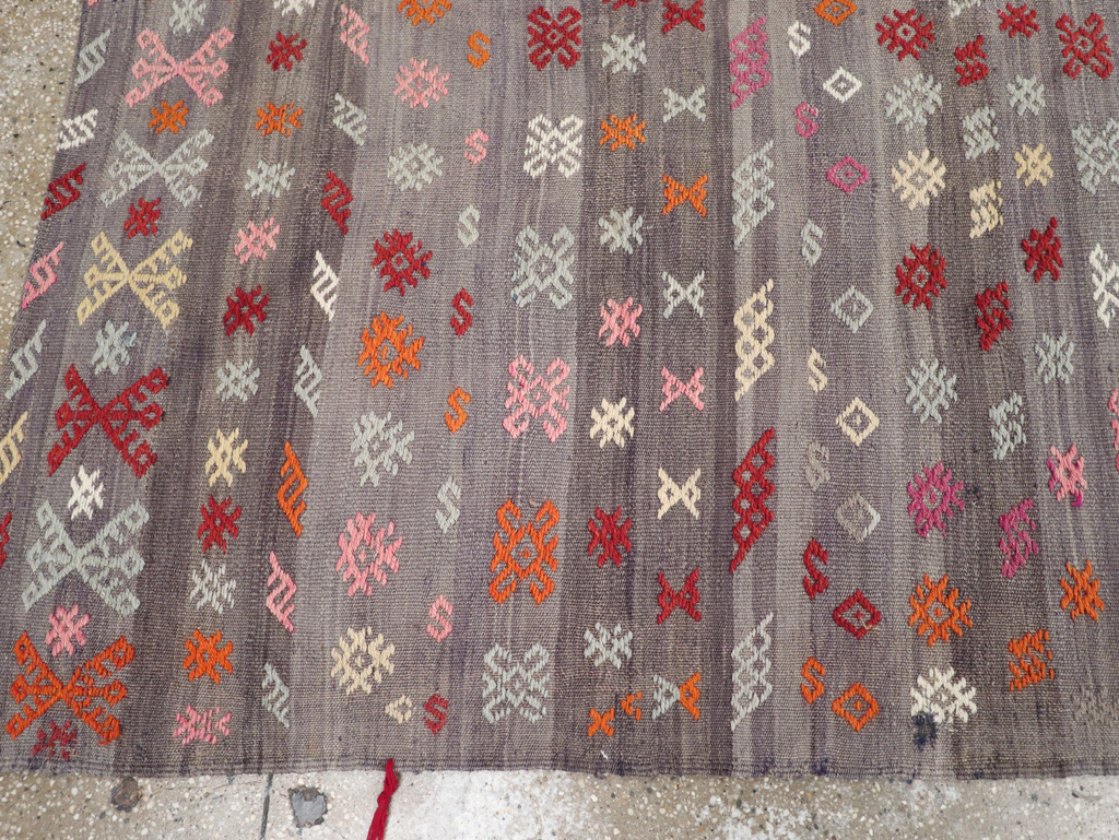 Vintage Turkish Kilim, No.25437 - Gsblank