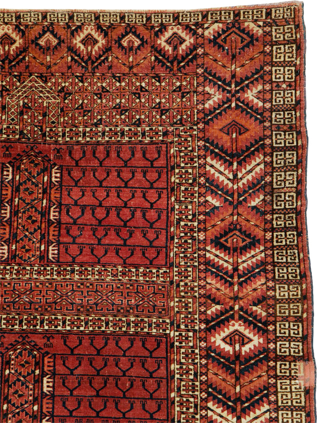 Antique Central Asian Tekke Rug, No.25460 - Gsblank