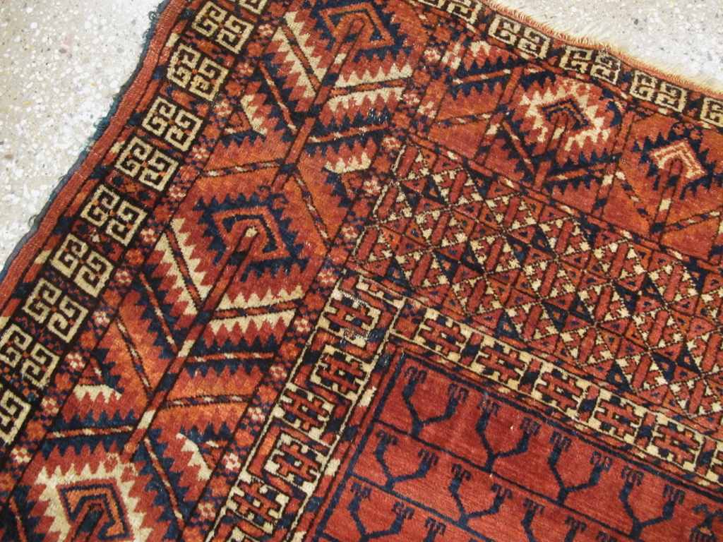 Antique Central Asian Tekke Rug, No.25460 - Gsblank