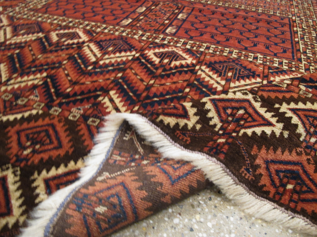 Antique Central Asian Tekke Rug, No.25460 - Gsblank