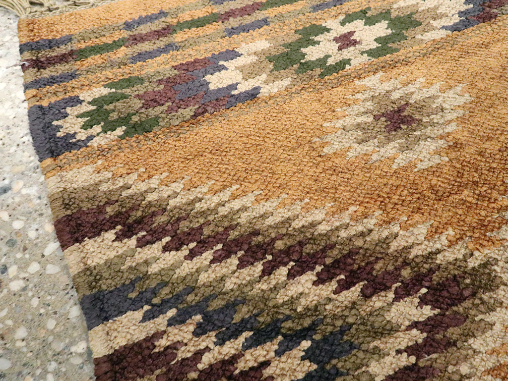Vintage Indian Flatweave Kilim, No.25465 - Gsblank