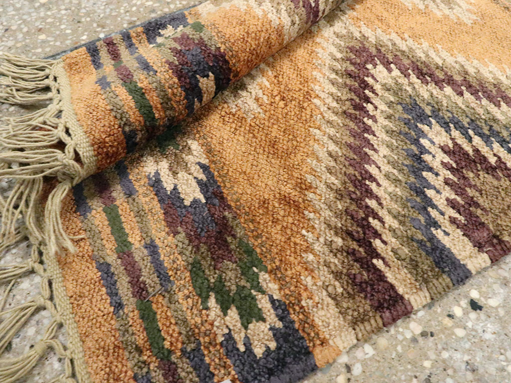 Vintage Indian Flatweave Kilim, No.25465 - Gsblank