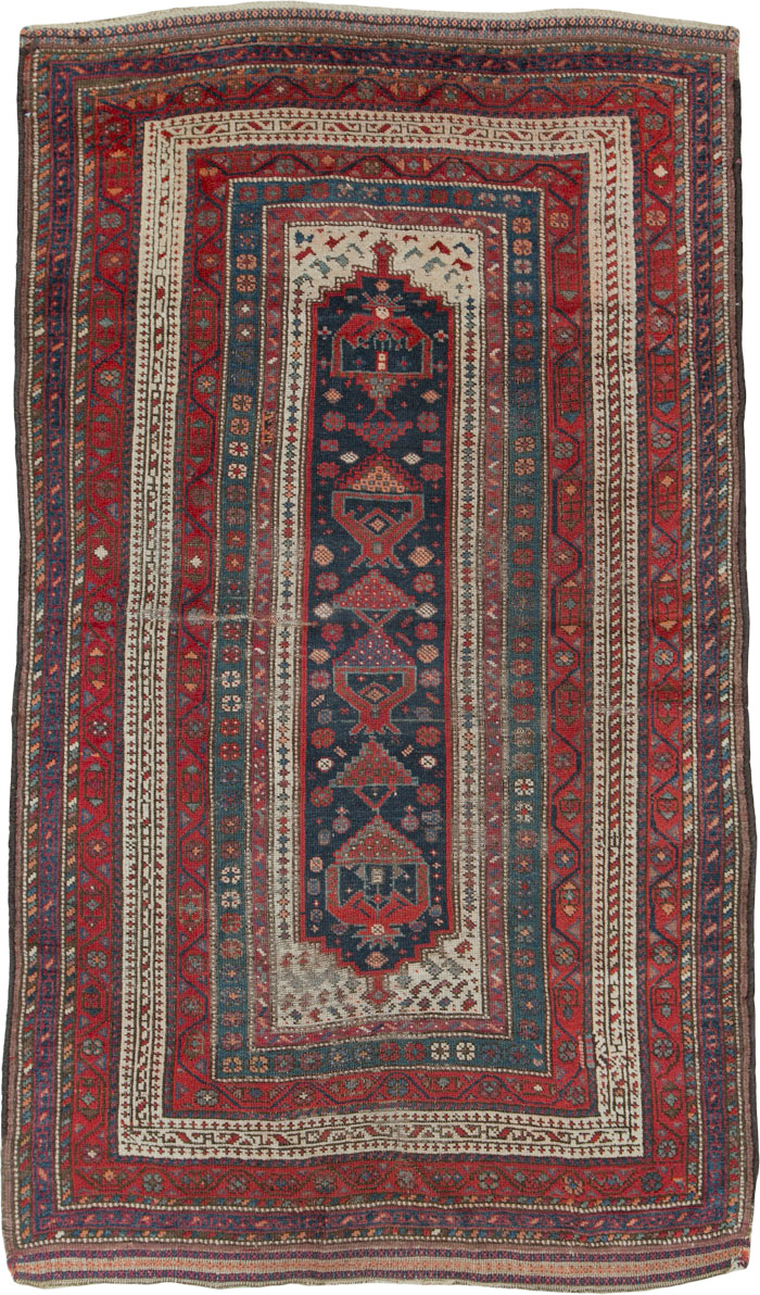Antique Persian Kurdish Rug, No.25472 - Gsblank