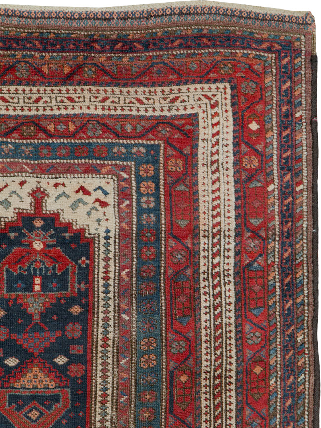 Antique Persian Kurdish Rug, No.25472 - Gsblank