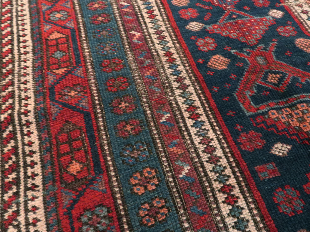 Antique Persian Kurdish Rug, No.25472 - Gsblank