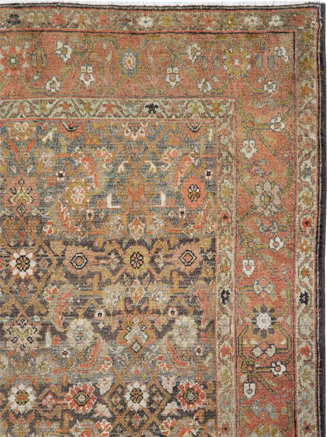 Antique Persian Gallery Malayer Carpet, No.25477 - Gsblank