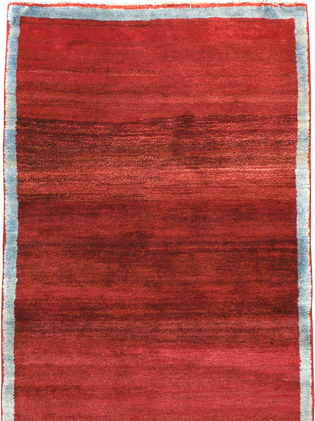 Vintage Persian Malayer Modernist Rug, No.25485 - Gsblank