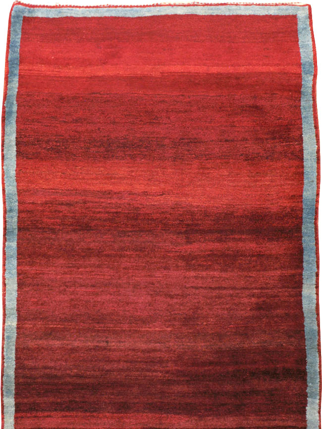 Vintage Persian Malayer Modernist Rug, No.25485 - Gsblank