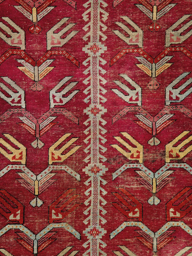 Antique Turkish Ghiordes Runner, No.25486 - Gsblank
