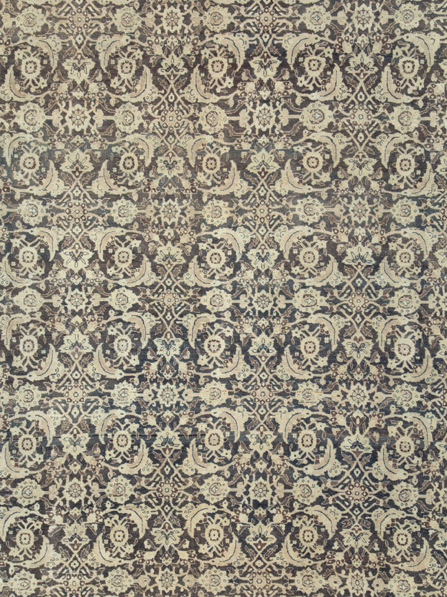 Antique Persian Tabriz Carpet, No.25490 - Gsblank