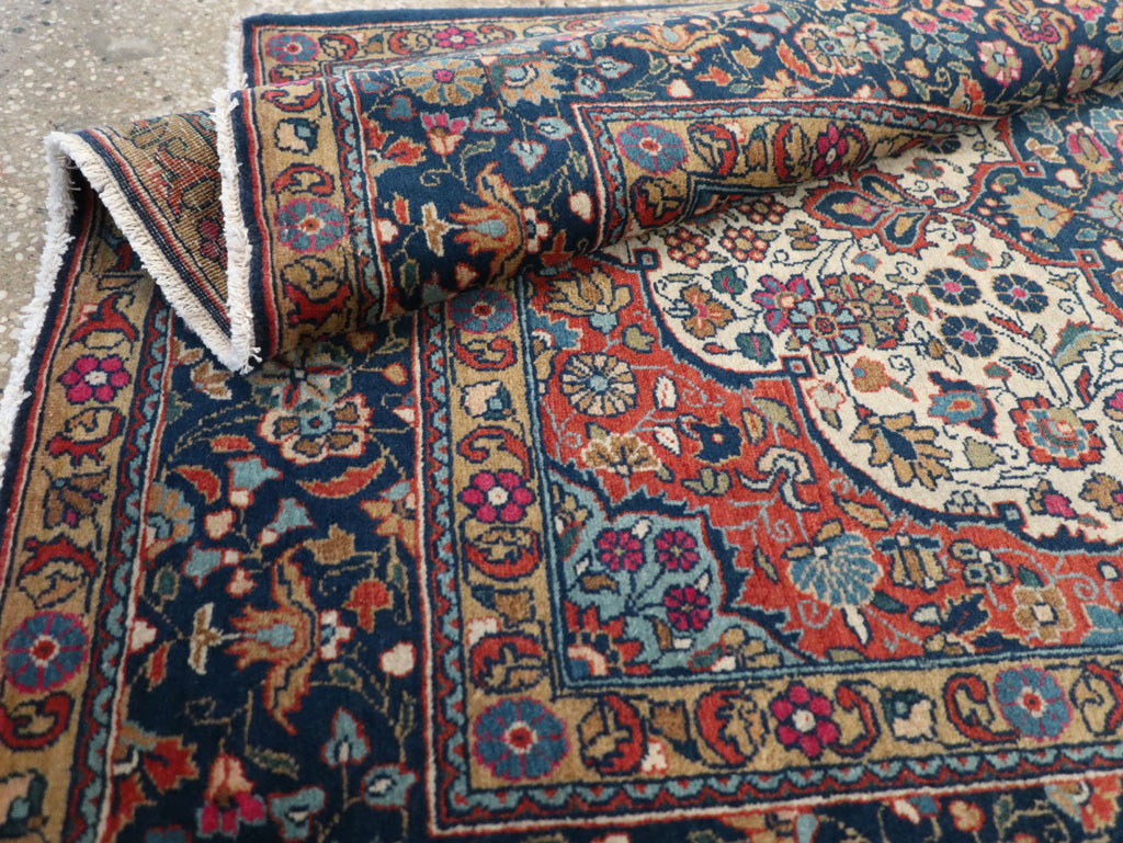 Antique Persian Kashan Rug, No.25501 - Gsblank