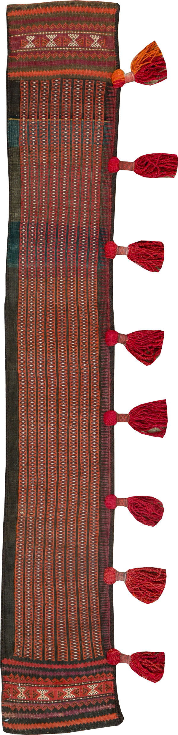 Vintage Uzbek Tribal Tent Band, No.25504 - Gsblank