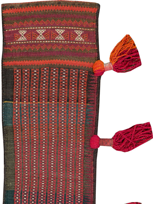 Vintage Uzbek Tribal Tent Band, No.25504 - Gsblank