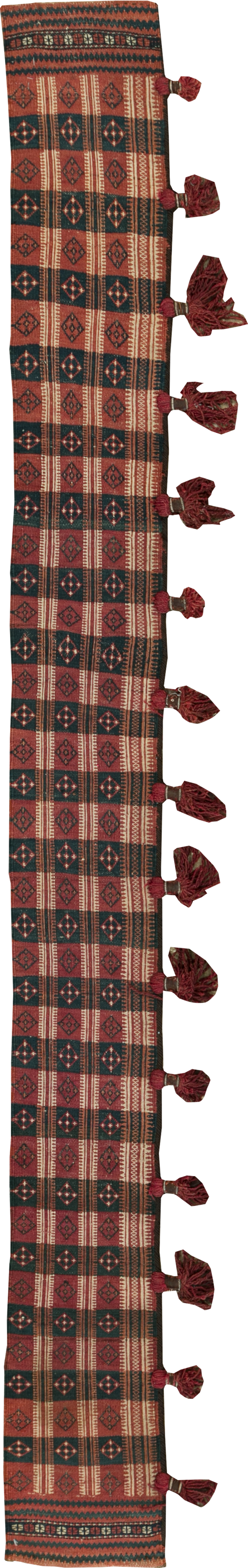 Vintage Uzbek Tribal Tent Band, No.25505 - Gsblank