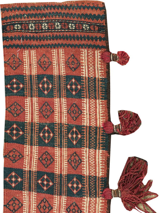 Vintage Uzbek Tribal Tent Band, No.25505 - Gsblank