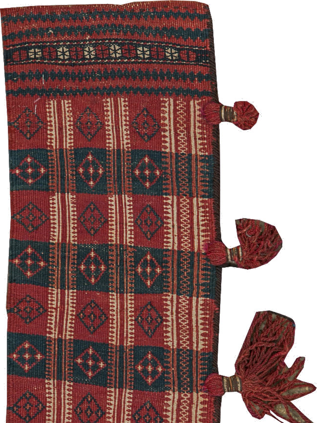 Vintage Uzbek Tribal Tent Band, No.25505 - Gsblank