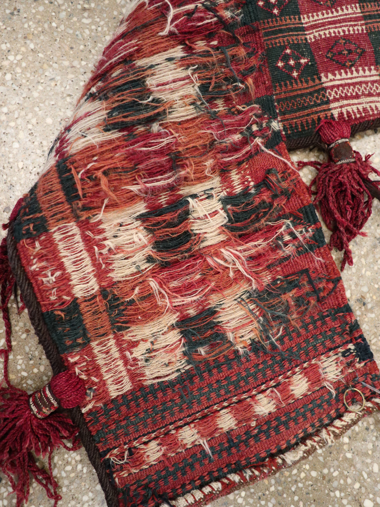 Vintage Uzbek Tribal Tent Band, No.25505 - Gsblank