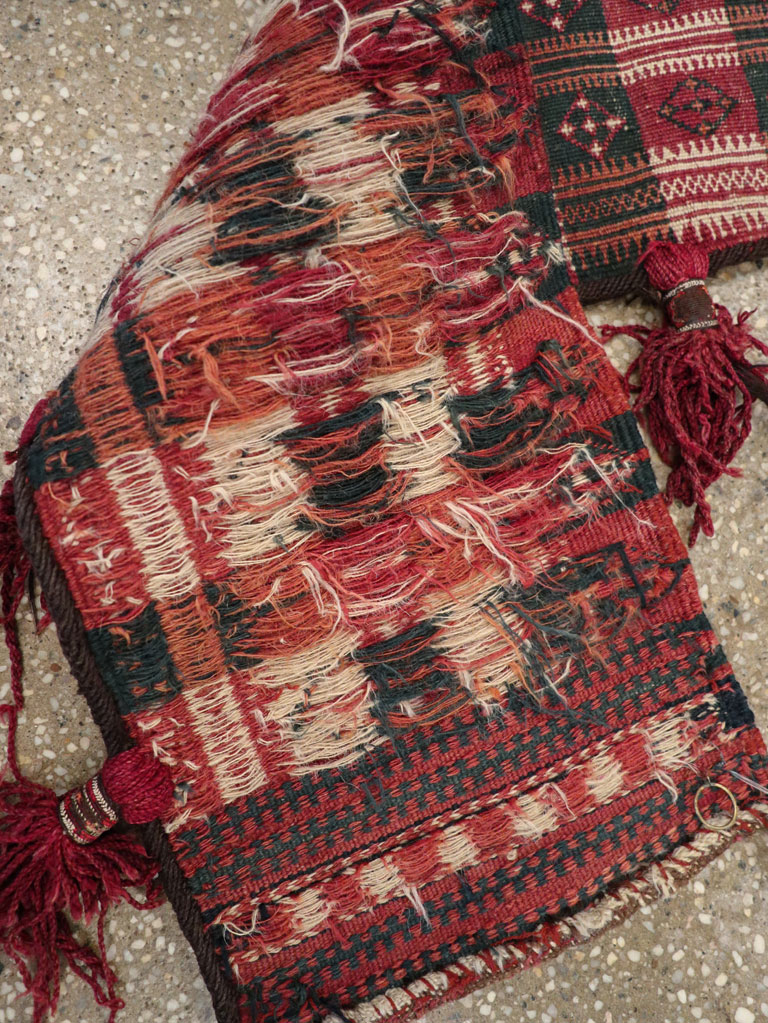 Vintage Uzbek Tribal Tent Band, No.25505 - Gsblank