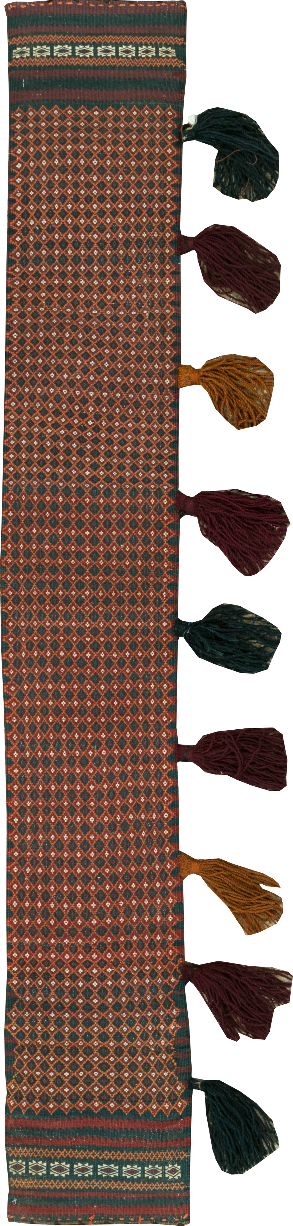 Vintage Uzbek Tribal Tent Band, No.25506 - Gsblank