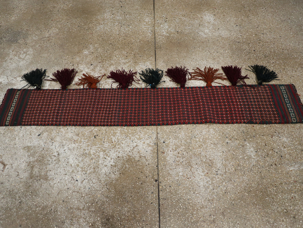 Vintage Uzbek Tribal Tent Band, No.25506 - Gsblank