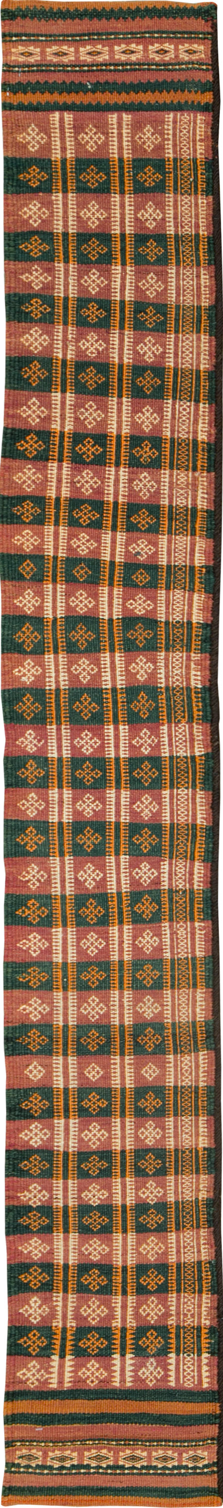 Vintage Uzbek Tribal Tent Band, No.25507 - Gsblank