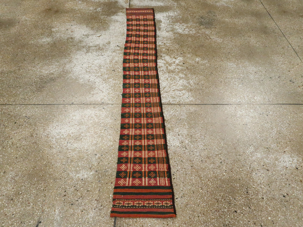 Vintage Uzbek Tribal Tent Band, No.25507 - Gsblank