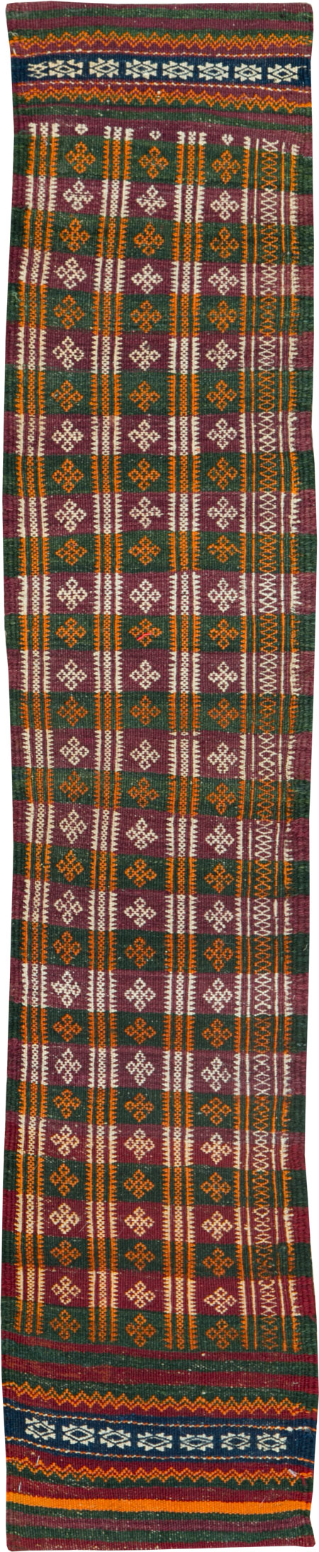 Vintage Uzbek Tribal Tent Band, No.25510 - Gsblank