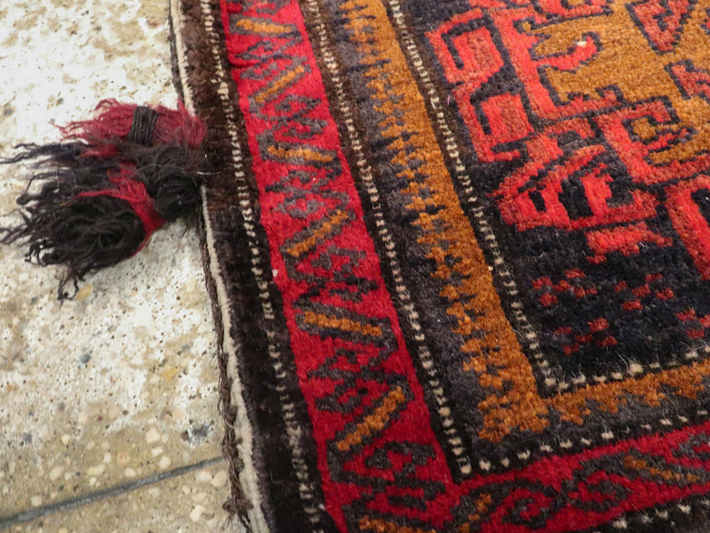 Vintage Persian Baluch Bag Face, No.25512 - Gsblank