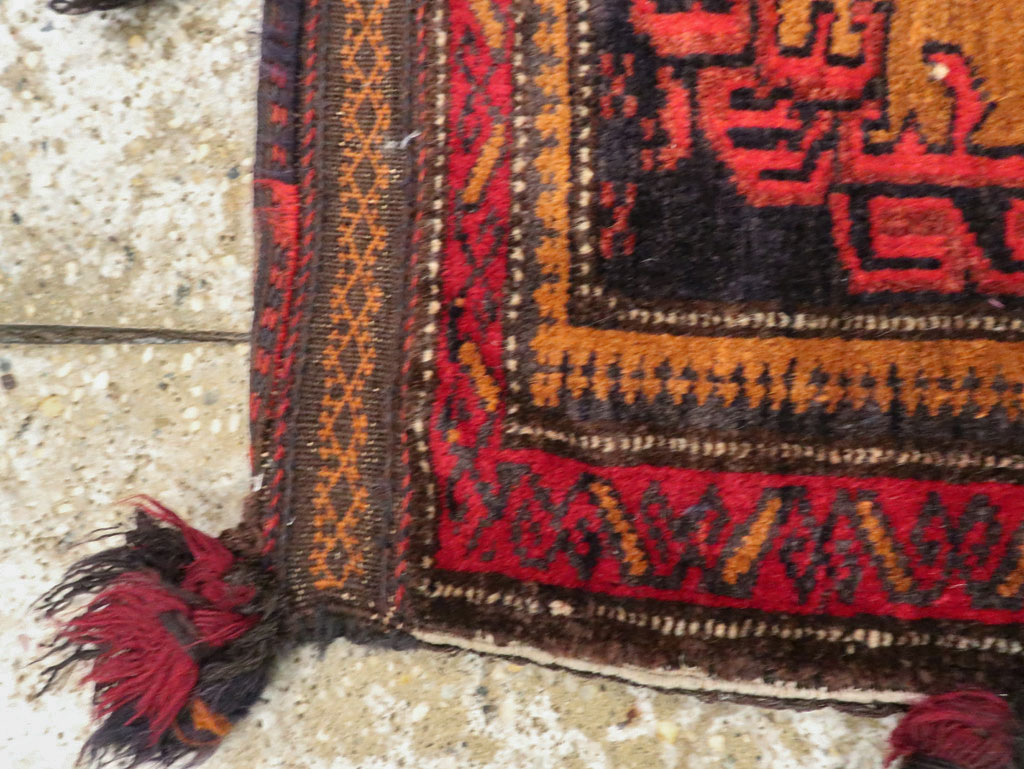 Vintage Persian Baluch Bag Face, No.25512 - Gsblank