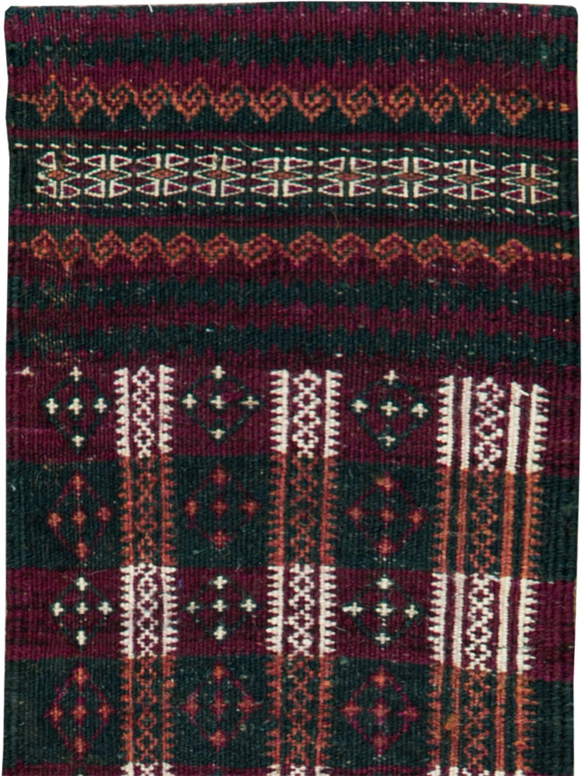 Vintage Uzbek Tribal Tent Band, No.25513 - Gsblank