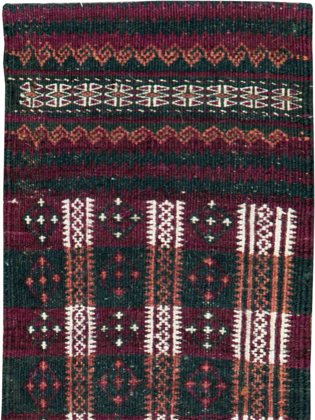 Vintage Uzbek Tribal Tent Band, No.25513 - Gsblank