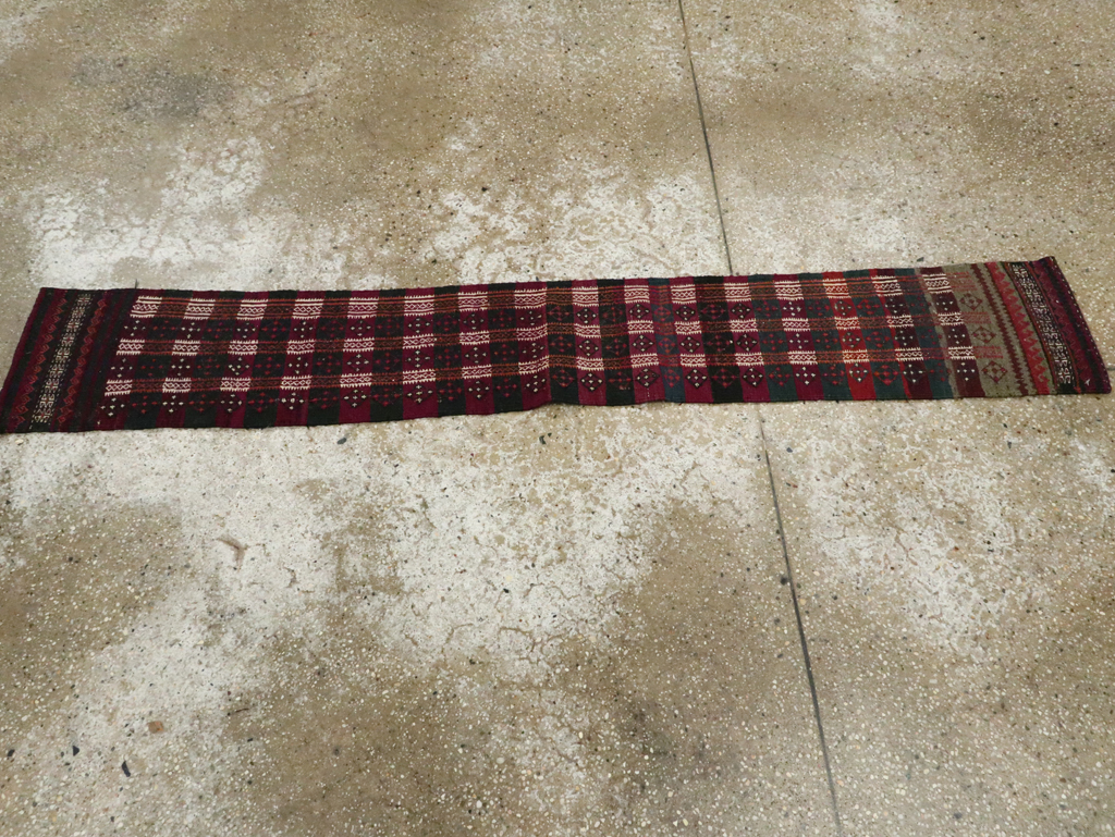 Vintage Uzbek Tribal Tent Band, No.25513 - Gsblank