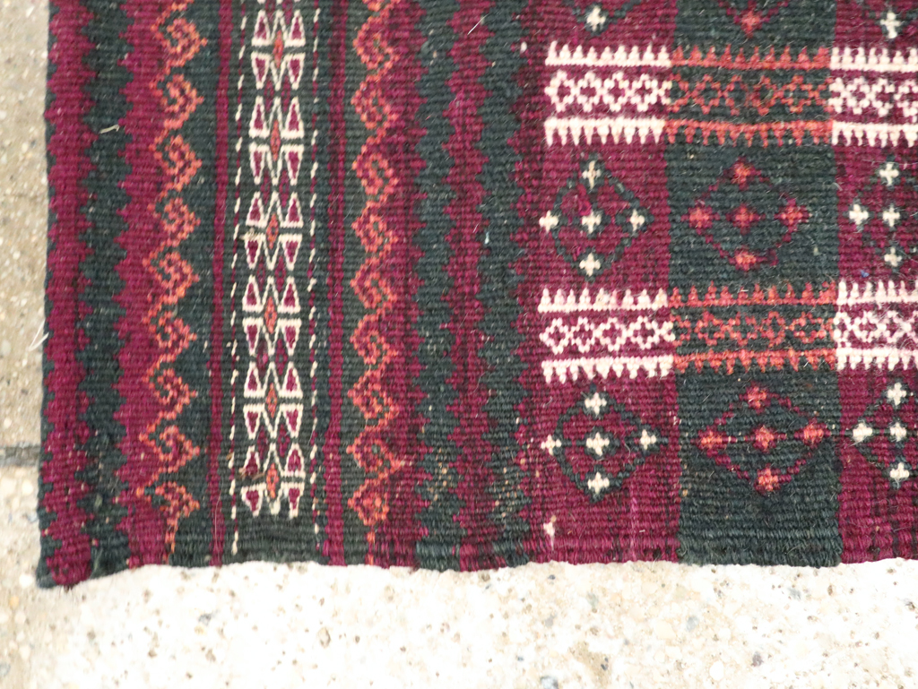 Vintage Uzbek Tribal Tent Band, No.25513 - Gsblank