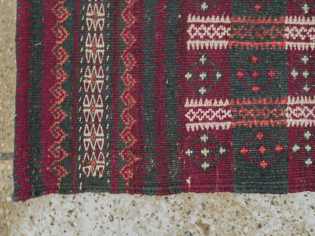 Vintage Uzbek Tribal Tent Band, No.25513 - Gsblank