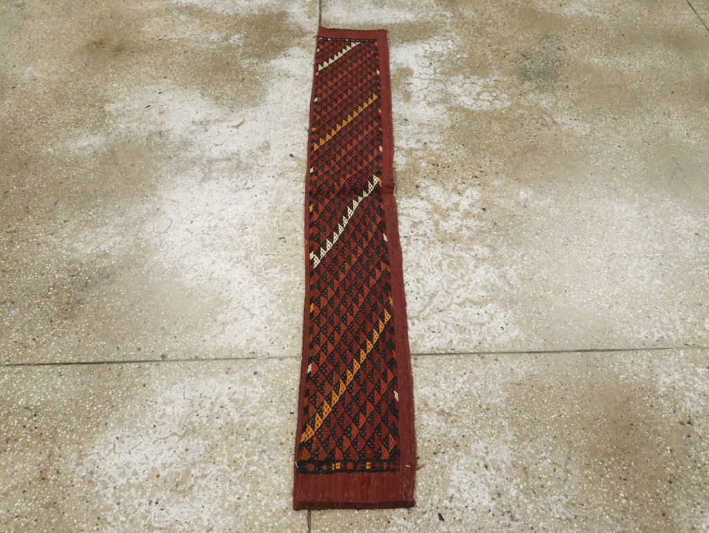 Vintage Uzbek Tribal Tent Band, No.25516 - Gsblank