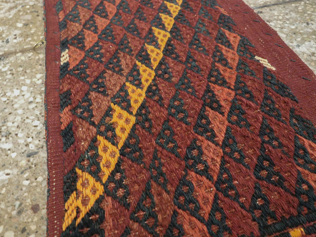 Vintage Uzbek Tribal Tent Band, No.25516 - Gsblank