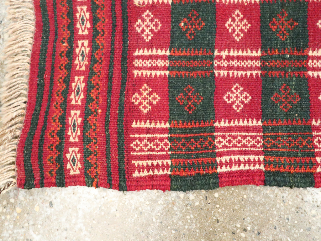 Vintage Uzbek Tribal Tent Band, No.25518 - Gsblank