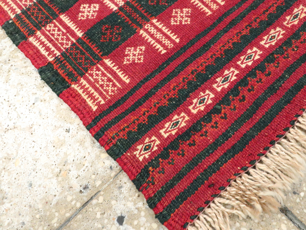 Vintage Uzbek Tribal Tent Band, No.25518 - Gsblank