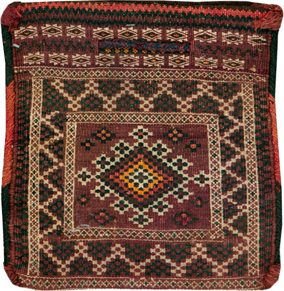 Vintage Uzbekistan Baluch Bag, No.25520 - Gsblank