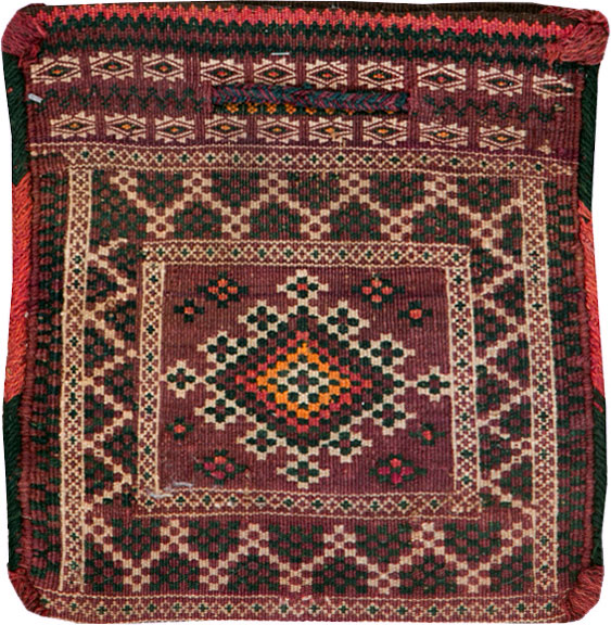 Vintage Uzbekistan Baluch Bag, No.25520 - Gsblank