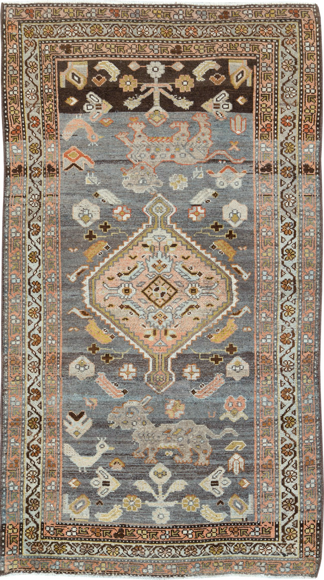 Vintage Persian Malayer Rug, No.25522 - Gsblank