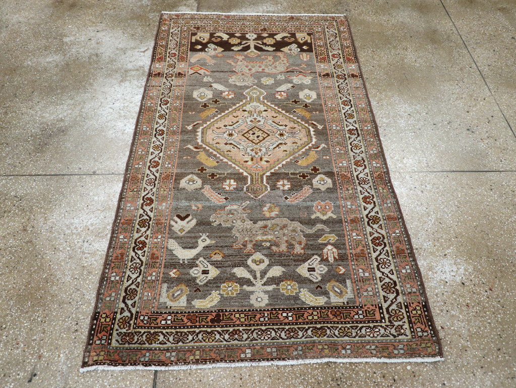 Vintage Persian Malayer Rug, No.25522 - Gsblank