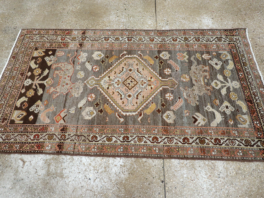 Vintage Persian Malayer Rug, No.25522 - Gsblank