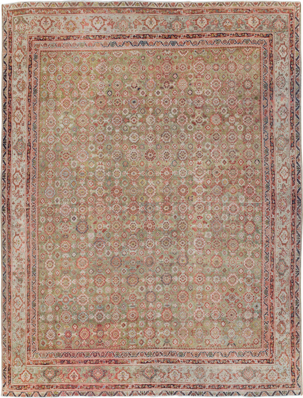 Antique Persian Mahal Carpet, No.25524 - Gsblank