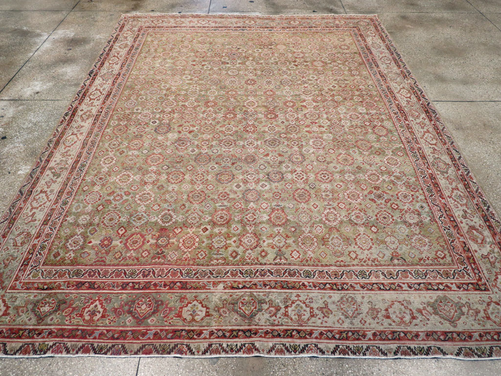 Antique Persian Mahal Carpet, No.25524 - Gsblank