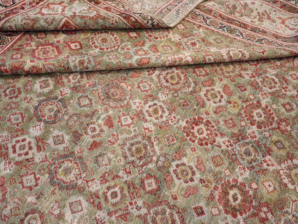 Antique Persian Mahal Carpet, No.25524 - Gsblank