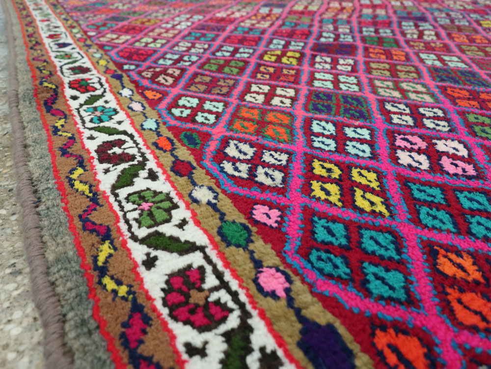 Vintage Persian Hamadan Runner, No.25528 - Gsblank