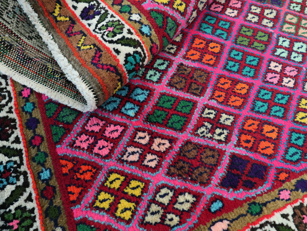 Vintage Persian Hamadan Runner, No.25528 - Gsblank